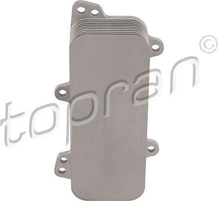 Topran 113 789 масляный радиатор, двигательное масло на VW MULTIVAN V (7HM, 7HN, 7HF, 7EF, 7EM, 7EN)