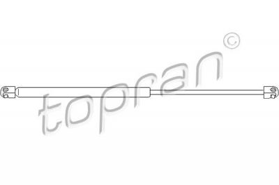 Topran 200 009 газовая пружина, крышка багажник на OPEL KADETT E Наклонная задняя часть (33_, 34_, 43_, 44_)