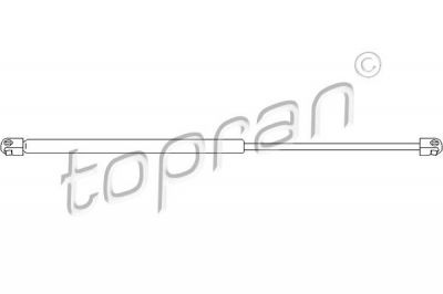 Topran 200 016 газовая пружина, крышка багажник на OPEL ASTRA F Наклонная задняя часть (53_, 54_, 58_, 59_)