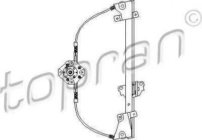 Topran 200 036 подъемное устройство для окон на OPEL KADETT E Наклонная задняя часть (33_, 34_, 43_, 44_)