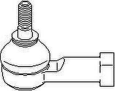 Topran 200 392 наконечник поперечной рулевой тяги на OPEL VECTRA B универсал (31_)