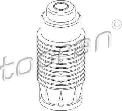 Topran 200 433 защитный колпак / пыльник, амортизатор на OPEL VECTRA A (86_, 87_)