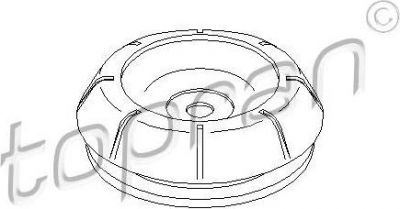 Topran 200 448 опора стойки амортизатора на OPEL ASTRA G Наклонная задняя часть (F48_, F08_)
