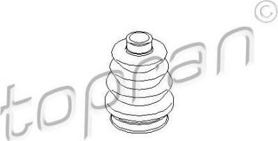 Topran 200 516 пыльник, приводной вал на OPEL ASTRA G универсал (F35_)