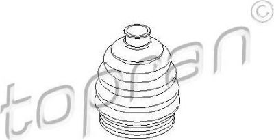 Topran 200 534 пыльник, приводной вал на OPEL ASTRA G универсал (F35_)