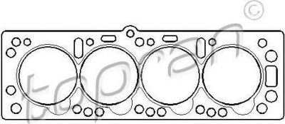 Topran 201 124 прокладка, головка цилиндра на OPEL KADETT E Combo (38_, 48_)