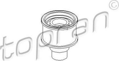 Topran 201 198 паразитный / ведущий ролик, зубчатый ремень на OPEL ASTRA F (56_, 57_)