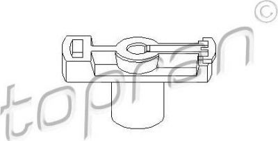 Topran 202 016 бегунок распределителя зажигани на OPEL ASTRA F Наклонная задняя часть (53_, 54_, 58_, 59_)