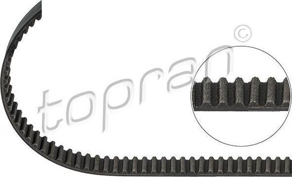 Topran 203 849 ремень грм на OPEL ASTRA F (56_, 57_)