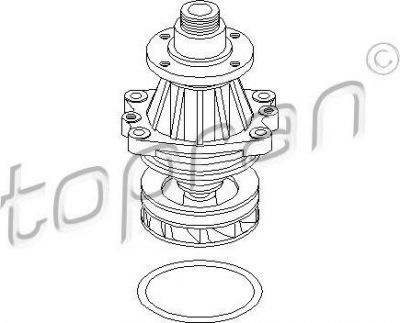Topran 205 305 водяной насос на 3 (E36)