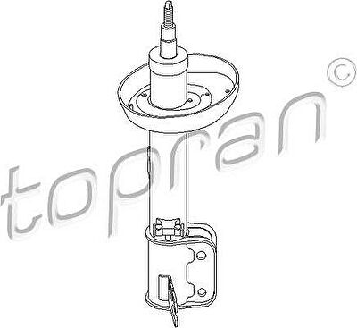 Topran 205 461 амортизатор на OPEL VECTRA B (36_)