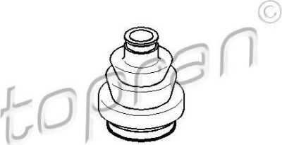Topran 205 482 пыльник, приводной вал на OPEL VECTRA B универсал (31_)