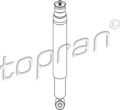 Topran 205 492 амортизатор на OPEL CORSA B (73_, 78_, 79_)