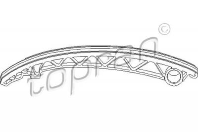Topran 205 563 планка натяжного устройства, цепь привода распреде на OPEL INSIGNIA