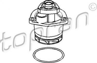 Topran 205 703 водяной насос на OPEL ASTRA G универсал (F35_)