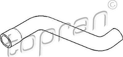 Topran 205 718 шланг радиатора на OPEL CORSA B (73_, 78_, 79_)
