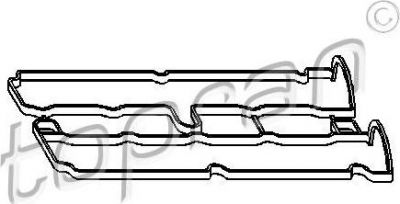 Topran 206 131 прокладка, крышка головки цилиндра на OPEL VECTRA C GTS