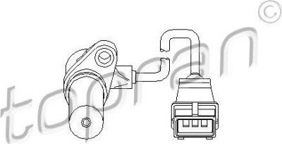 Topran 206 203 датчик импульсов на OPEL ZAFIRA A (F75_)