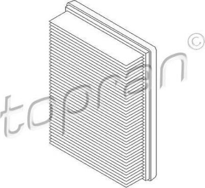 Topran 206 613 воздушный фильтр на OPEL VECTRA B универсал (31_)