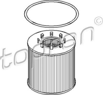 Topran 207 012 масляный фильтр на OPEL MOVANO Combi (J9)