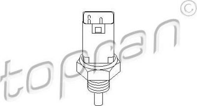 Topran 207 064 датчик, температура охлаждающей жидкости на RENAULT SCЙNIC I (JA0/1_)
