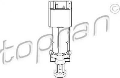 Topran 207 195 выключатель, привод тормоза (механизм газораспреде на RENAULT MASTER II фургон (FD)