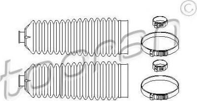Topran 207 523 комплект пылника, рулевое управление на OPEL VECTRA B (36_)