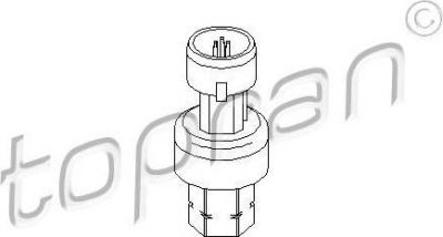 Topran 207 540 пневматический выключатель, кондиционер на OPEL ASTRA H (L48)