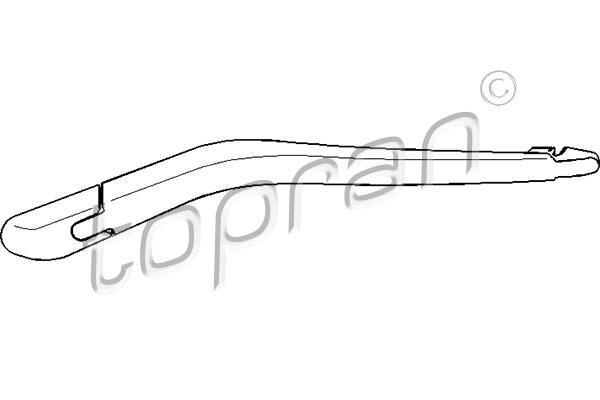 Topran 207 590 рычаг стеклоочистителя, система очистки окон на OPEL ZAFIRA A (F75_)
