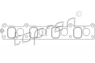 Topran 207 618 прокладка, впускной коллектор на OPEL SIGNUM