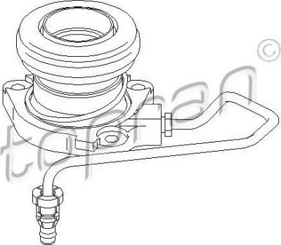 Topran 207 974 центральный выключатель, система сцепления на OPEL VECTRA C GTS