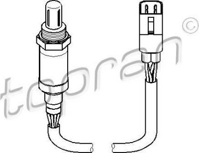 Topran 300 589 лямбда-зонд на FORD ESCORT VII седан (GAL, AFL)