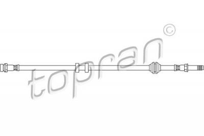 Topran 300 641 тормозной шланг на FORD MONDEO I (GBP)