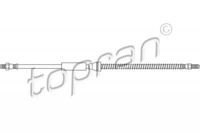 Topran 300 685 тормозной шланг на FORD ESCORT VII седан (GAL, AFL)
