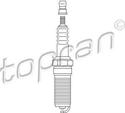 Topran 300 845 свеча зажигания на FORD MONDEO II (BAP)