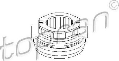 Topran 301 097 выжимной подшипник на MAN TGL