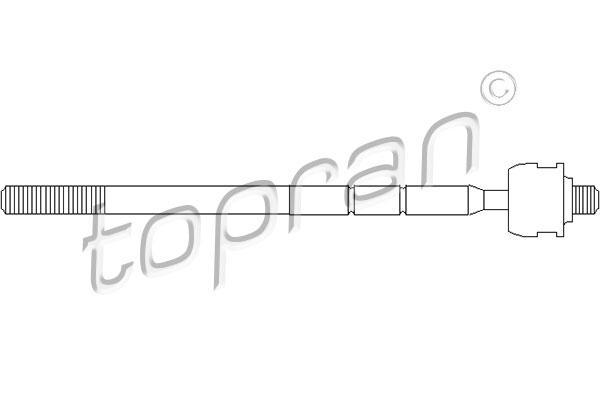 Topran 301 383 осевой шарнир, рулевая тяга на FORD SIERRA Наклонная задняя часть (GBC, GBG)