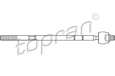 Topran 301 395 осевой шарнир, рулевая тяга на FORD ESCORT VII седан (GAL, AFL)