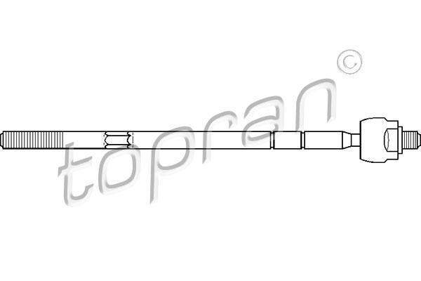 Topran 301 395 осевой шарнир, рулевая тяга на FORD ESCORT VII седан (GAL, AFL)