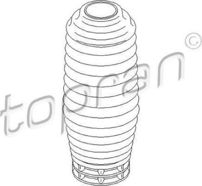 Topran 301 417 защитный колпак / пыльник, амортизатор на FORD FIESTA IV (JA_, JB_)