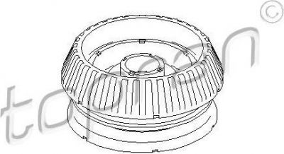 Topran 301 634 опора стойки амортизатора на FORD KA (RB_)