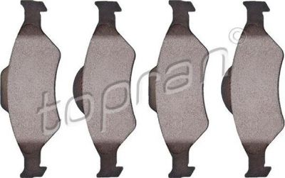 Topran 301 891 комплект тормозных колодок, дисковый тормоз на FORD KA (RB_)