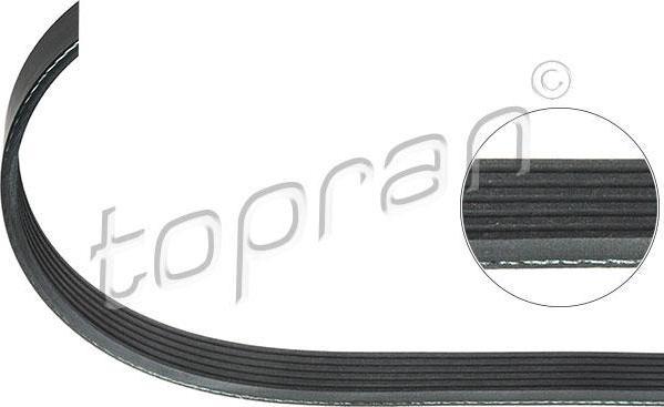 Topran 301 910 поликлиновой ремень на PEUGEOT 405 I (15B)