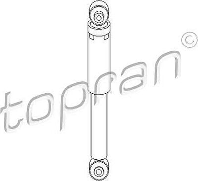 Topran 301 951 амортизатор на FORD MONDEO III седан (B4Y)