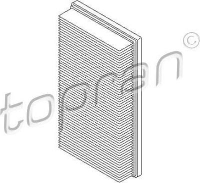 Topran 302 084 воздушный фильтр на VOLVO C30