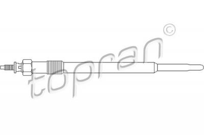 Topran 302 116 свеча накаливания на FORD MONDEO III седан (B4Y)