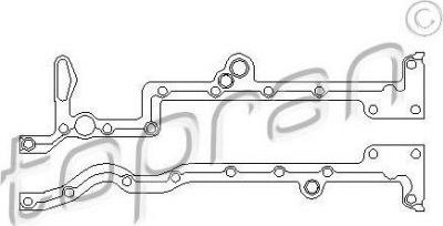 Topran 302 280 прокладка, масляный поддон на FORD TRANSIT c бортовой платформой/ходовая часть