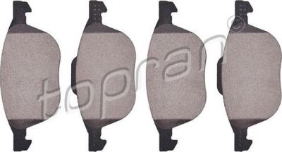 Topran 302 338 комплект тормозных колодок, дисковый тормоз на FORD FOCUS III седан