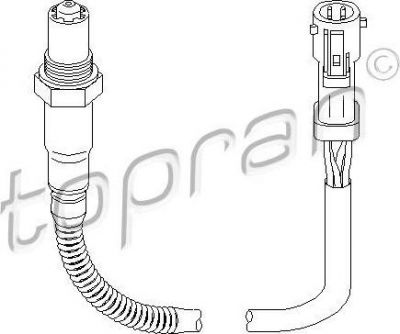 Topran 302 377 лямбда-зонд на FORD MONDEO II (BAP)