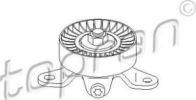 Topran 302 395 натяжитель ремня, клиновой зубча на FORD ESCORT VII седан (GAL, AFL)